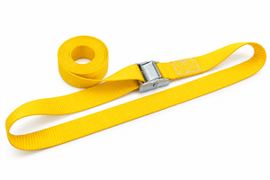Sangle d'arrimage à boucle à came haute résistance 38 mm, 450 kg, en polyester pour camion, remorque, sécurisation des marchandises en usine - Product Image 6