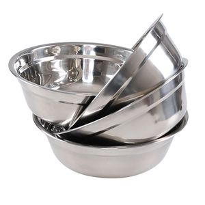Tazón Ovalado de Acero Inoxidable Ecológico de Primera Calidad para Servicio de Alimentos Profesional con Superficie Pulida y Alta Resistencia - Product Image 1