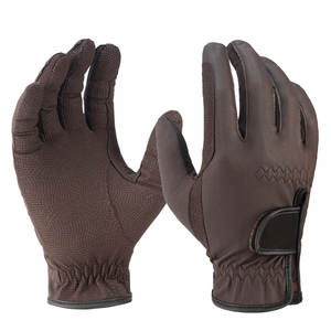 Guantes de Equitación Deportivos para Hombre, de Cuero Genuino de Primera Calidad, Hechos a Medida, con Pantalla Táctil y Diseño Impreso - Product Image 1
