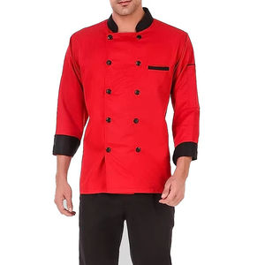 Uniforme de chef pour hôtel et restaurant, faible MOQ, haute qualité, uniforme de chef pour hommes, fabriqué au Pakistan - Product Image 4
