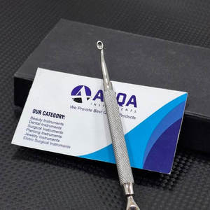 Empujador de Cutículas Profesional de Doble Punta de Acero Inoxidable y Limpiador de Uñas, Herramienta de Belleza para Manicura y Pedicura - Product Image 3