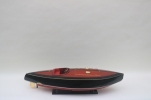 Gia Nhien Vietnam Fabricant Approuvé Conception Personnalisée FLYER RACING HYDROPLANE 1936 Artisanat en Bois Motif Géométrique Métal de Haute Qualité - Product Image 1