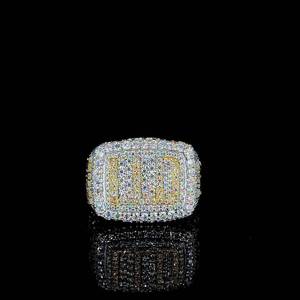 Luxury 925 Sterling Silver Moissanite Engagement <b>Ring</b> Elegant Bridal <b>Promise</b> Fine Jewelry Gift <b>for</b> Women <b>Men</b> - Product Image 2