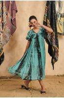 Robe longue de plage sexy à col en V pour femme, imprimé floral, mode décontractée, fendue, collection 2026 – Grande vente
