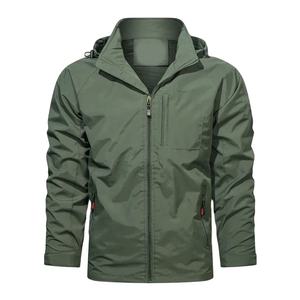 Chaqueta Cortavientos Gruesa con Capucha, Impermeable y Transpirable de Alta Calidad para Hombre, Estilo Urbano 2026 - Product Image 2