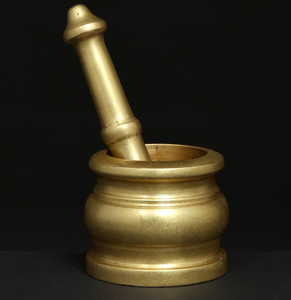 ครกและสากทองเหลืองสำหรับใช้ในบ้านและโรงแรม - Product Image 2