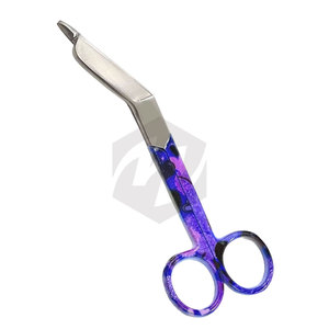Tijeras para Traumatismos de 5.5 Pulgadas, Tijeras de Enfermería de Acero Inoxidable, Tijeras para Vendajes, Instrumentos Médicos para Enfermeras, Paramédicos y Personal de Primeros Auxilios - Product Image 1