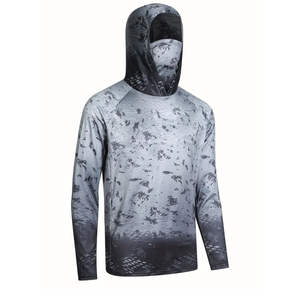 Sudadera de Pesca Personalizada para Hombre con Estampado por Sublimación, Protección Solar UPF 50, Camisa de Pesca con Capucha - Product Image 6