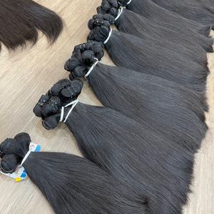 วิกผมคนเวียดนามผมตรงแบบธรรมชาติสำหรับต่อผมยาวสองชั้น - Product Image 6