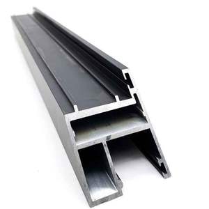 Perfil de Canal Cuadrado Tipo C&J con Espaciador Integrado de Aluminio, Manija Gola Serie 6000 6063, Decoraciones para Gabinetes de Cocina, Corte Personalizado - Product Image 4