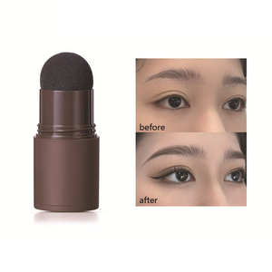 Kit de tampon à sourcils 3-en-1 imperméable avec pochoir, poudre de définition et de remplissage pour sourcils, outil de maquillage - Product Image 4