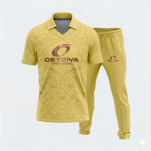 Uniforme de Cricket para Hombre Ostriya International, 100% Poliéster, Corte Regular, Transpirable, Absorbe la Humedad, para Todas las Temporadas - Product Image 1