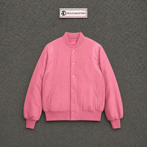 Veste classique rose à boutons-pression en polaire douce de qualité supérieure, vêtement d'extérieur décontracté, couleur unie, fermeture boutonnée, coupe classique, col rabattu - Product Image 6