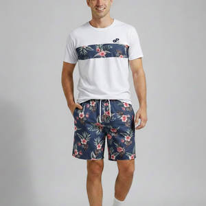 Ensemble de shorts pour hommes, légers, respirants et confortables, idéal pour la salle de sport, la course à pied, l'entraînement ou une utilisation quotidienne estivale - Product Image 1