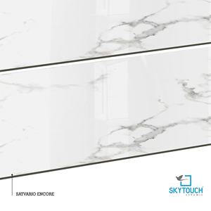 Carreaux de sol en porcelaine polie modernes, antidérapants, résistants à la chaleur, 60x120 cm, 600x1200 mm, aspect marbre Statuario Encore, garantie à vie - Product Image 2