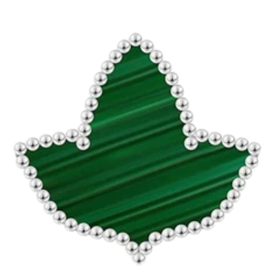 Pendientes de plata de ley con malaquita y hojas de hiedra para mujer, elegantes, de color verde y plateado, joyería de moda, pendientes de lujo, regalo - Product Image 4