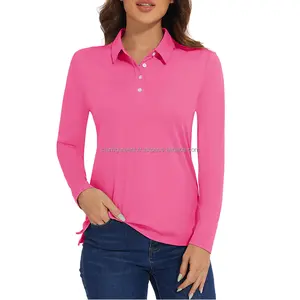 Venta al por mayor de alta calidad 100% algodón mujeres polos personalizados impresos mujeres polos por Star Figure Enterprises - Product Image 5