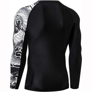 Custom Printed <b>Compression</b> <b>Shirt</b> Men Gym Wear Long Sleeve Fitness Apparel Manufacturer <b>Compression</b> <b>Shirt</b> - Product Image 4