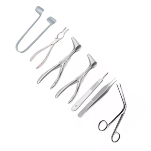 Juego de 22 Instrumentos Quirúrgicos Manuales de Acero Inoxidable para Septoplastia, Herramientas para Cirugía Nasal ORTHO GENIX OG-AM-066 CE - Product Image 3