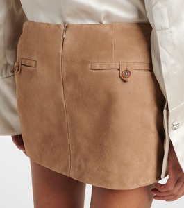 Jupe en similicuir premium pour femme, taille haute personnalisée, élégante et décontractée, service d'échantillons direct usine OEM ODM disponible - Product Image 6