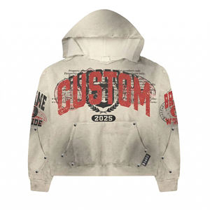 Sudadera con Capucha Urbana al por Mayor para Hombre, Sudadera Oversize, Marcas de Ropa Urbana de EE. UU. - Product Image 2