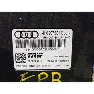 Module de commande de frein de stationnement électronique A7 C7 2010-2018 d'occasion OEM 4H0907801G - Product Image 2
