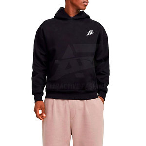 Hoodie Basique Respirant, Coupe Boxy, Design Personnalisé, Meilleures Ventes, Prix Bas, Fabrication Sur Mesure, Fabriqué au Pakistan - Product Image 3