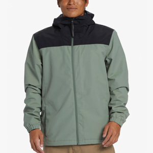 Veste coupe-vent élégante pour homme, fermeture éclair, tissu léger et respirant, coupe confortable, streetwear décontracté, vestes coupe-vent pour homme - Product Image 1