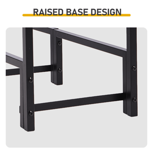 Robusto Porta Legna da Esterno 8FT con Copertura Impermeabile, Soluzione per lo Stoccaggio di Legna da Ardere - Product Image 5