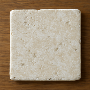 High Quality Durable White Marble <b>Coaster</b> Round Stone <b>Drink</b> <b>Coaster</b> for Home Office Latest New Design - Product Image 1