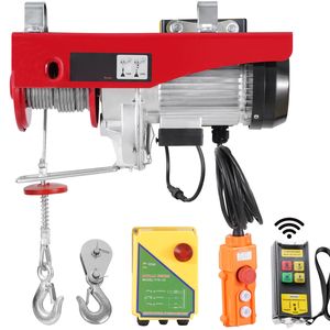 Polipasto Eléctrico de 120V, 2200 Libras, Cabrestante con Control Remoto Inalámbrico de 328 Pies, Elevación por Cable Único de 40 Pies, Altura de Elevación de 6m, Estándar de 3m - Product Image 4