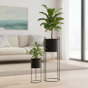 Support de Plante Métallique Minimaliste Moderne 2026 – Porte-Pot de Fleurs en Fer pour Intérieur et Extérieur, Décoration Maison et Jardin - Product Image 3