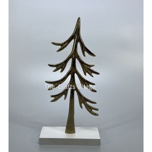 Luxury Handmade Brass Christmas <b>Tree</b> Decoration <b>Tabletop</b> Ornament Festive Metal <b>Tree</b> Figurine Home Decor Gift Holiday Decor - Product Image 6
