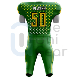 Uniformes de Fútbol Americano Transpirables de Alta Calidad al por Mayor, Jersey y Pantalones Cortos para Adultos, 100% Poliéster, Unisex, Tallas Grandes Incluidas, ¡Oferta! - Product Image 5