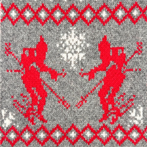 ODM/OEM Design classique Jacquard écharpe de Noël motif personnalisé hiver laine tricot femmes/hommes/unisexe chaud doux Plaid à pois - Product Image 5