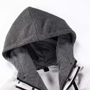 Sudaderas de manga larga para hombre de peso pesado 100% forro polar de algodón con diseño de logotipo bordado personalizado sudaderas con capucha de verano para hombre - Product Image 4