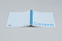 Carnet à spirale japonais KOKUYO Campus A6, lot de 3, lignage pointillé 7 mm, 30 feuilles, impression numérique, pour l'école et les études