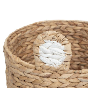 Handmade Water Hyacinth <b>Bear</b> Storage Basket <b>Cute</b> Animal Toy Organizer Nursery Decorative Basket Eco Friendly Home Storage - Product Image 2