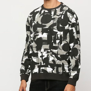 Nouveauté - Vêtements décontractés d'hiver - Sweat-shirts pour hommes en molleton 100% coton - Coupe ample - Écologiques - Manches longues - Étiquette privée personnalisée - Product Image 5
