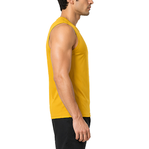 Lightweight Sleeveless <b>Compression</b> Shirt Men Breathable Quick Dry Designed For Training Sports And Summer Wear - Product Image 6