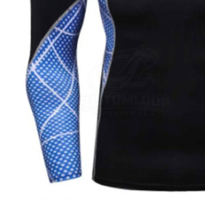 High Quality Sublimation <b>Men</b> Rash Guards Comfortable Fit <b>Compression</b> Top For <b>Men</b> Wears For Best Sale - Product Image 5