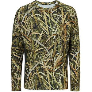 T-shirt de chasse pour homme en polyester Dryfit UPF 50+, manches longues, anti-UV, vêtements de chasse - Product Image 1