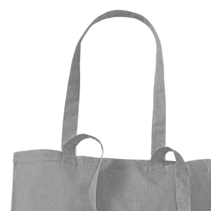 Sac en toile de coton réutilisable et écologique avec longues bandoulières pour les courses et l'emballage de détail - Product Image 5