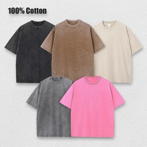 Camiseta Oversize Unisex de Algodón con Hombros Caídos y Manga Corta para Hombre y Mujer - Estilo Casual Urbano - Product Image 4