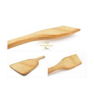 Eco Friendly Bamboo Spatula Natural Kitchen Cooking Tool for Wholesale Buyers - Product Image 4