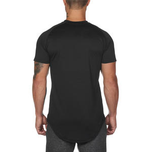 Men's Slim Fit T-shirt Fitness Sports Top Lightweight Solid Color Mens Gym T-shirt Mesh Breathable Fashionable Running <b>Tshirts</b> - Product Image 2