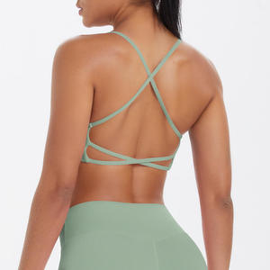 Women Gym Sports <b>Bra</b> Seamless <b>Stretch</b> Breathable Training Workout Active Apparel Top - Product Image 6
