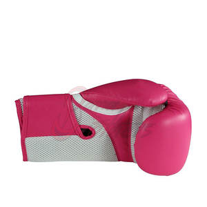 Guantes de boxeo de cuero genuino en venta en línea, guantes de boxeo transpirables personalizados de marca privada - Product Image 3