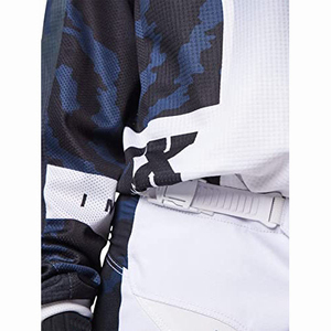 Pantalones de Motociclismo para Hombre, Azul Blanco Camuflaje, Poliéster Transpirable, para Todas las Estaciones, Ropa de Carreras - Product Image 6
