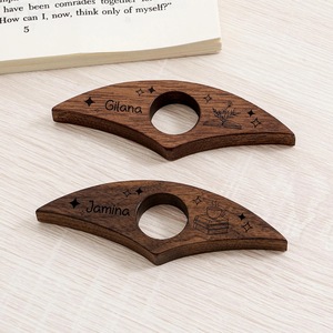 Finger Ring Reader Support <b>Book</b> Finger Holder Wooden - Product Image 2